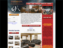 Tablet Screenshot of firemarkfurniture.com